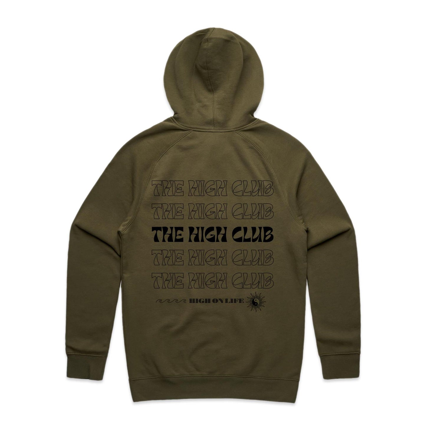 HIGHSTACKS BLACK Hoodie