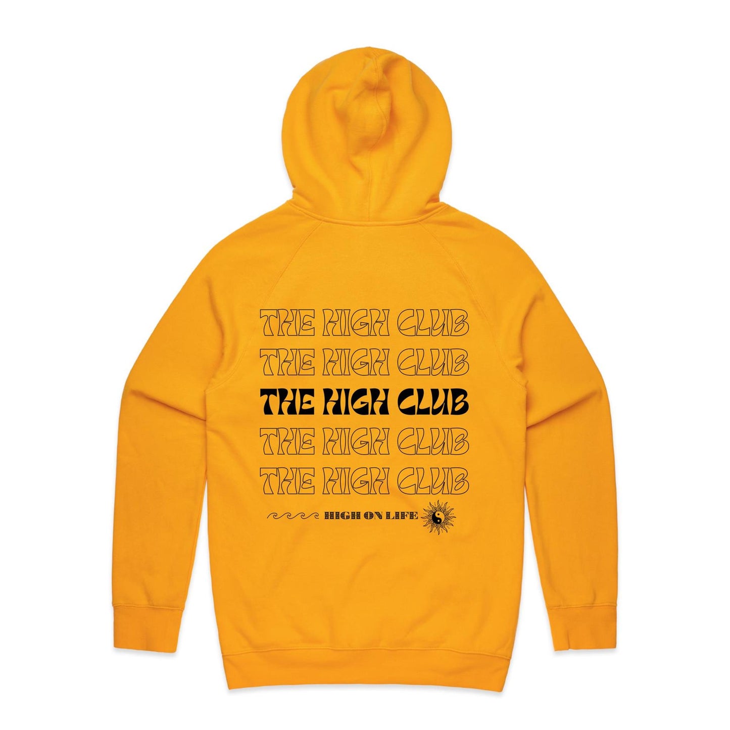 HIGHSTACKS BLACK Hoodie