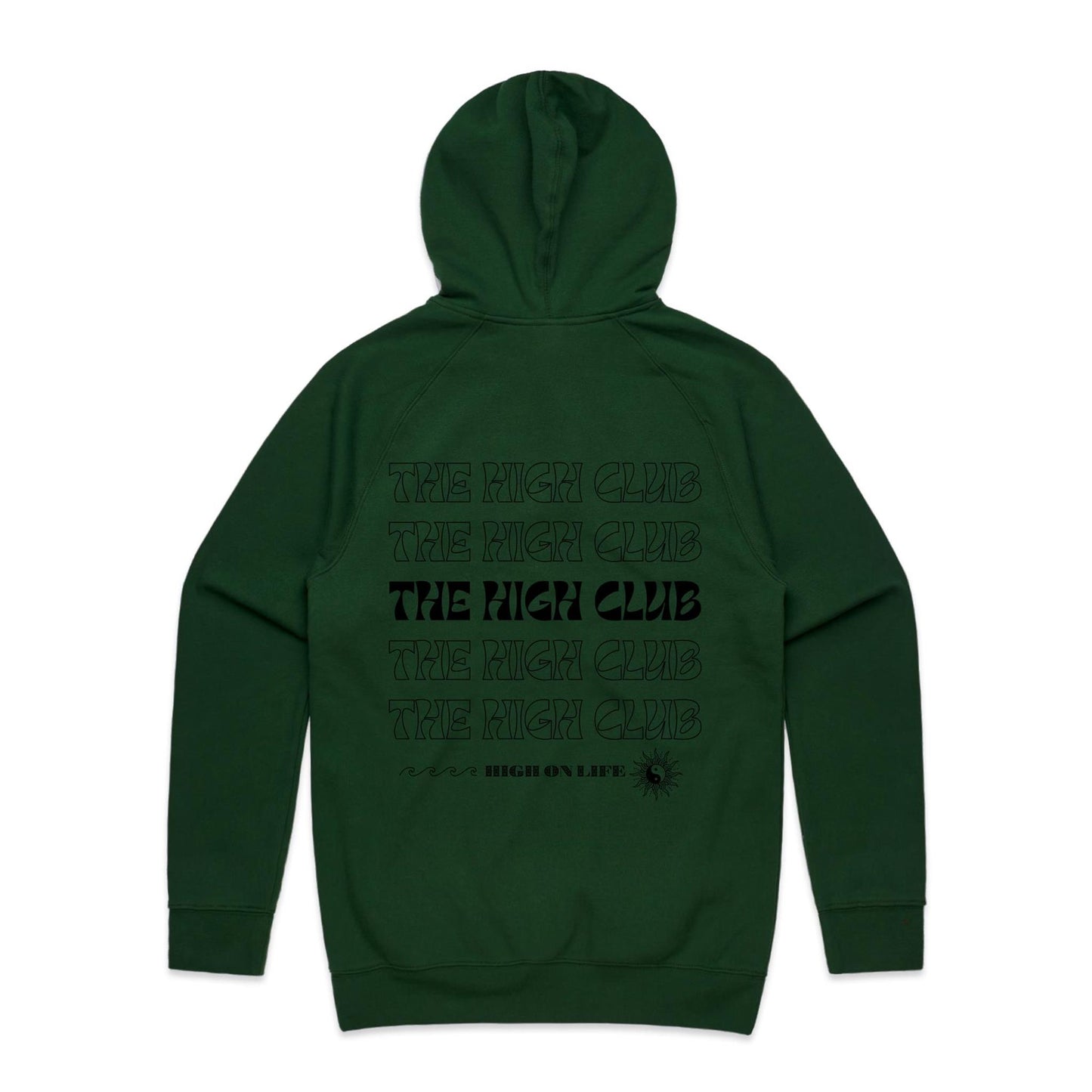 HIGHSTACKS BLACK Hoodie